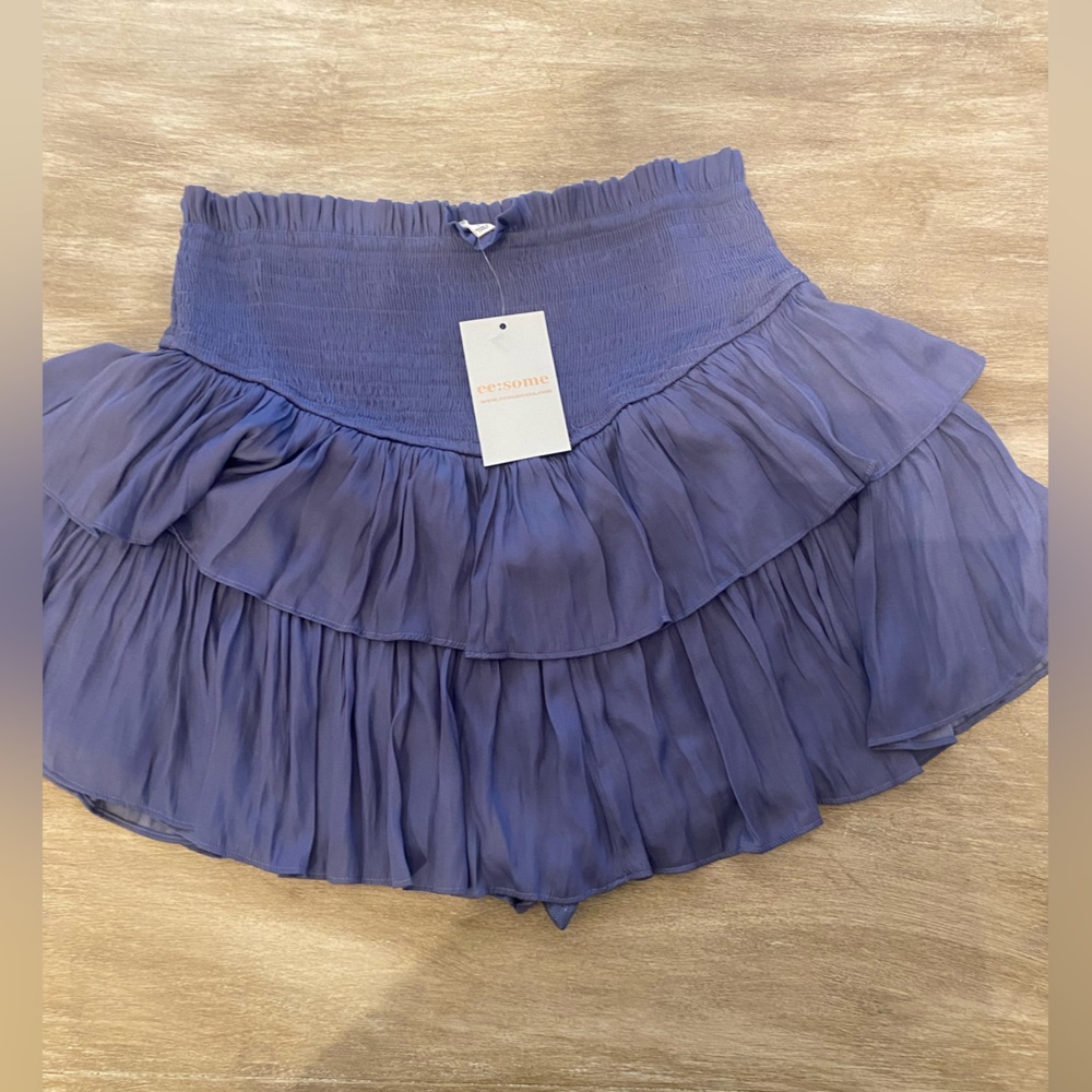 Boutique blue skort